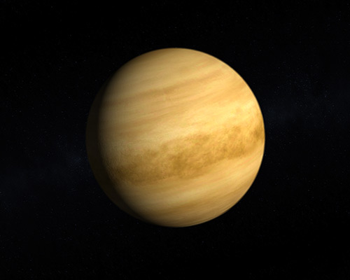 An image of the planet Venus