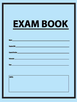 Analyzing Test Prompts Photo of a blue exam book