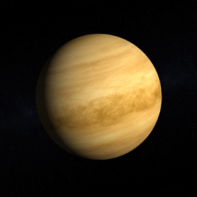 An image of the planet Venus