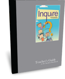 Inquire Middle School Teacher's Guide Cover Inquire Middle School Teacher's Guide Cover